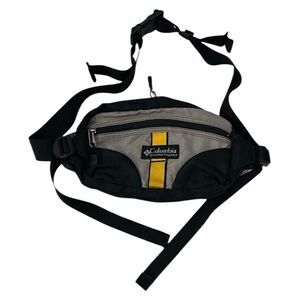 Columbia Black and Gray Unisex Hip Pack